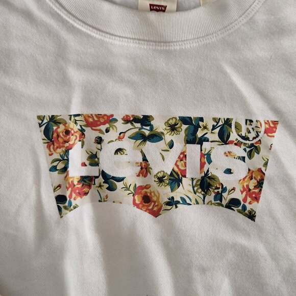 Women's Levi Logo Sweatshirt - Size S - Picture 2 of 3